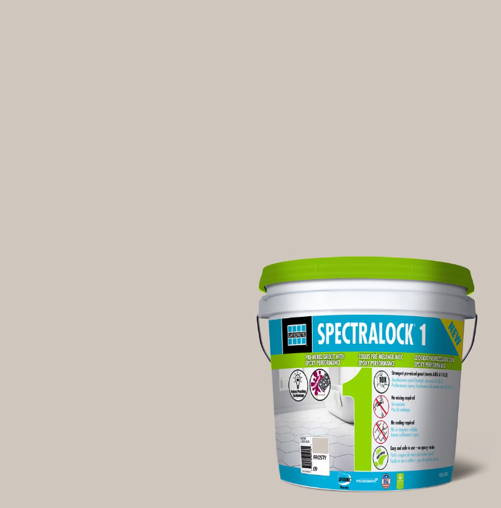 Laticrete SpectraLock 1 Frosty Grout - Gallon - Designery