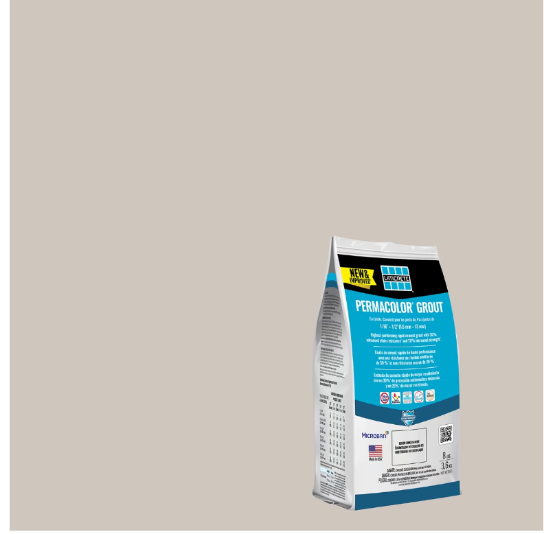 Laticrete Permacolor Frosty Gray Grout- 8lb - Designery