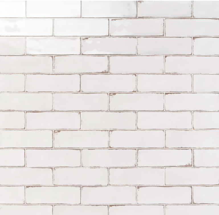 Los Lunas White 4x12 Polished Ceramic Subway Wall Tile - Designery